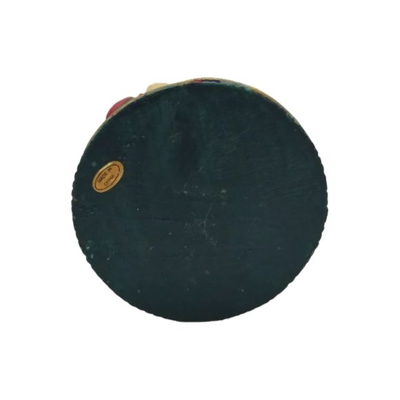 Christmas 6" Chef Santa Holding Platter Bottles Bells Bobble Wobble Figurine - Picture 7 of 8